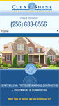 Mobile Screenshot of clearshineclean.com